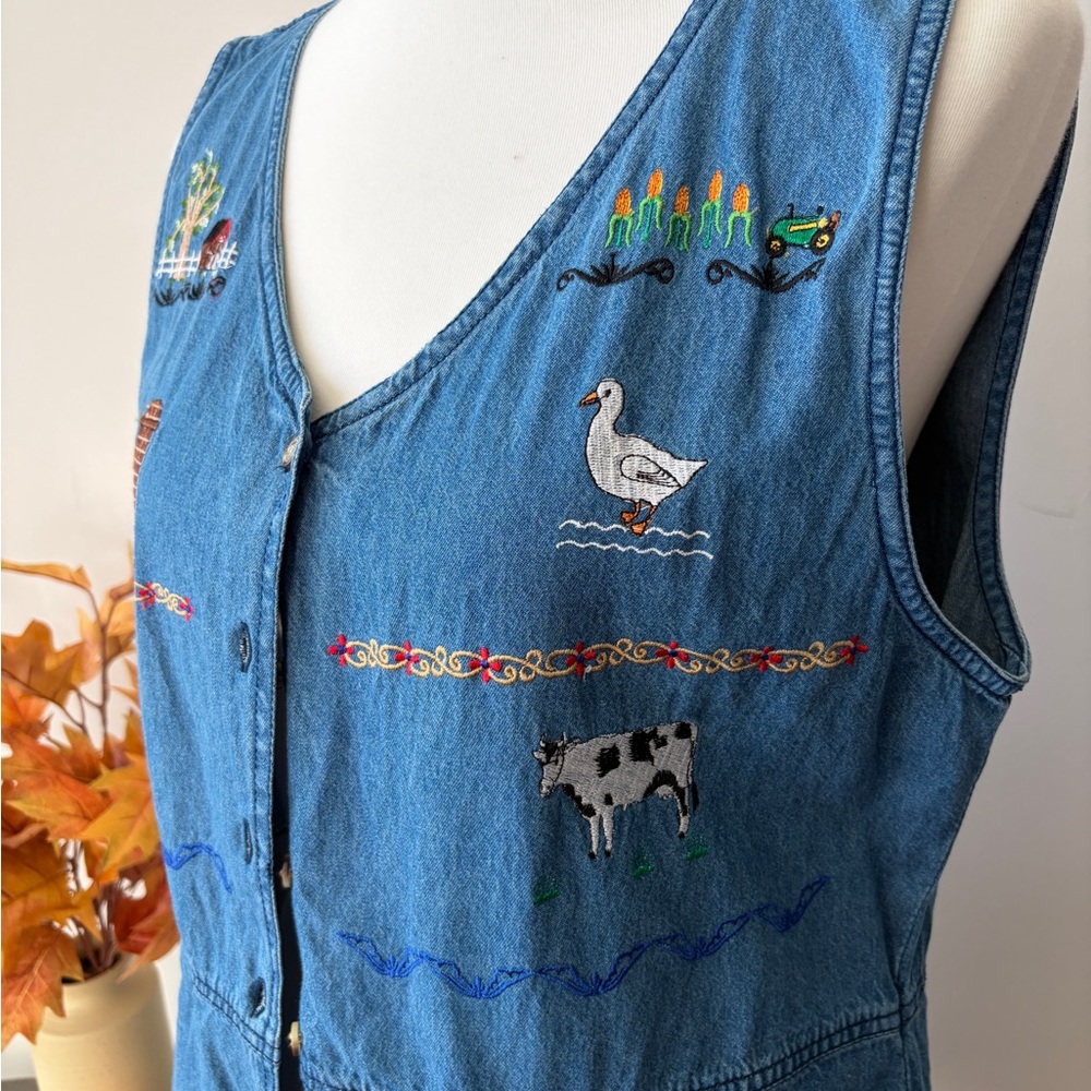 Vintage Autumn Vest/Top